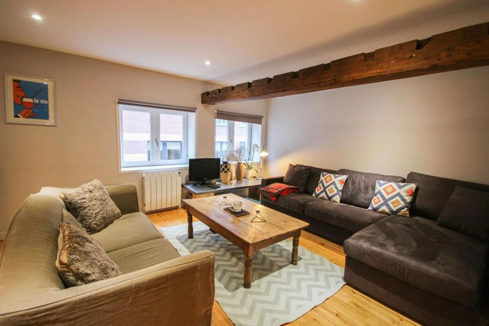 Duplex In The Heart Of Old Lille Terrace + Parking公寓 0*,  法国